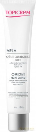 Topicrem Corrective Night Cream MELA (Corrective Night Cream) 40 ml