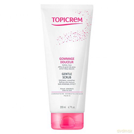 Topicrem Gentle body peeling for sensitive skin (Gentle Scrub) 200 ml