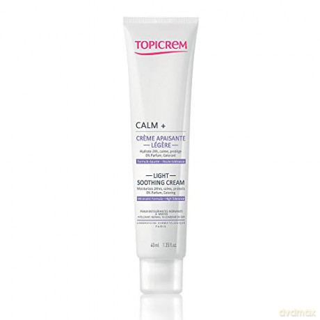 Topicrem Soothing cream for normal to combination skin CALM + (Light Soothing Cream) 40 ml