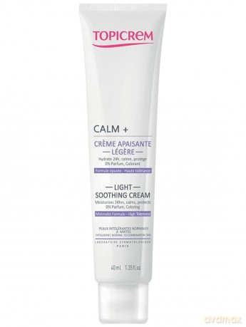 Topicrem Soothing cream for normal to combination skin CALM + (Light Soothing Cream) 40 ml