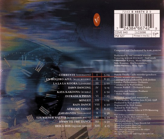 Adiemus: Adiemus III Dances Of Time [CD]