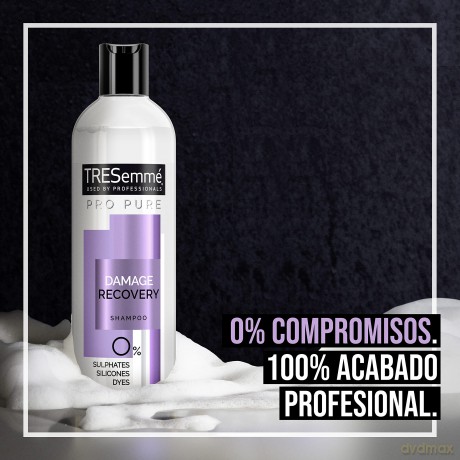 TRESemmé Shampoo for damaged hair Pro Pure Damage Recovery (Shampoo) 380 ml