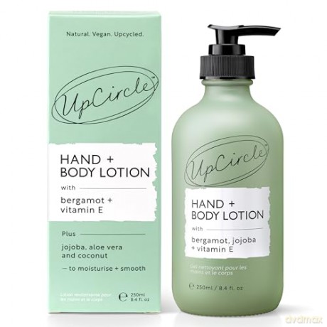 UpCircle Body Lotion Hand + Body Lotion with Bergamot Water 250 ml
