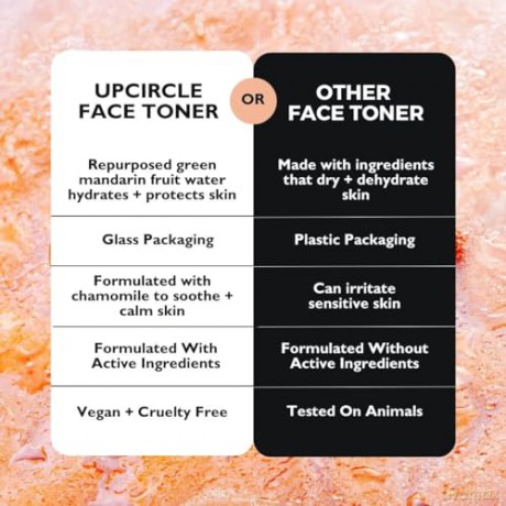 UpCircle Moisturizing tonic Face Toner with Mandarin and Chamomile 100 ml