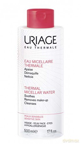 Uriage Cleansing Micellar Water for Eau Thermale (Thermal Micellar Water) - Volume: 500 ml