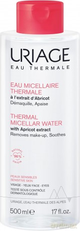 Uriage Cleansing Micellar Water for Eau Thermale (Thermal Micellar Water) - Volume: 500 ml