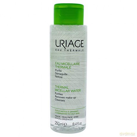 Uriage Micellar Cleansing Water for Mixed and Oily Skin Eau Thermale (Thermal Micellar Water) - Volume: 250 ml