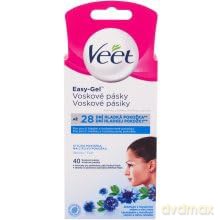 Veet Face wax strips for sensitive skin 40 pcs