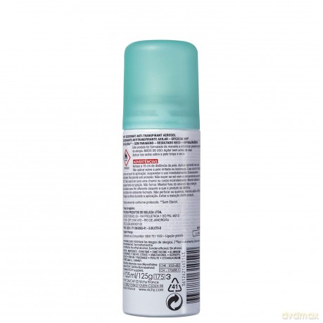 Vichy Antiperspirant deodorant spray without alcohol 24 hours in 125 ml effect