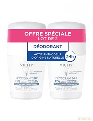 Vichy Ball deodorant for sensitive skin 2 x 50 ml
