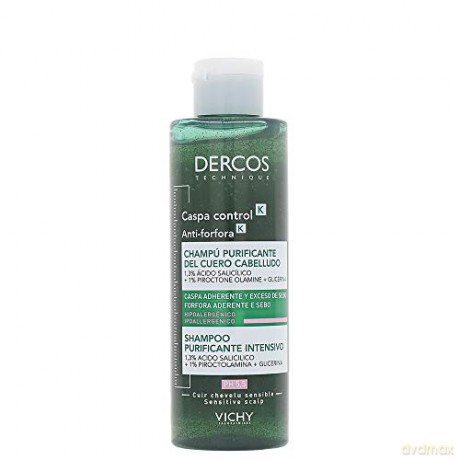 Vichy Dercos K Anti-Dandruff (Deep Purifying Shampoo) - Volume: 250 ml