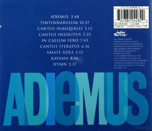 Adiemus: Songs Of Sanctuary [CD]