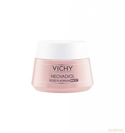 Vichy Neovadiol Rose Platinum (Replumping Night Care) Brightening and Renewing Cream for Mature Skin 50 ml