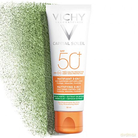Vichy Opaque protective face cream 3 in 1 Capital Soleil SPF 50+ 50 ml