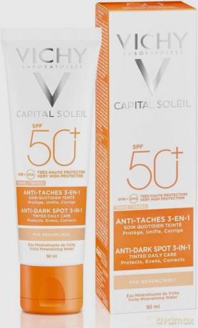 Vichy Protective cream against pigment spots SPF 50+ Idéal Soleil 50 ml