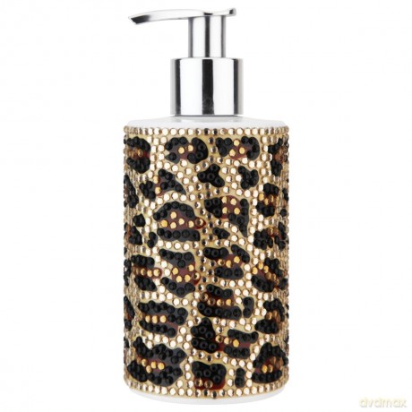 Vivian Gray Leopard in Gold liquid hand soap (Soap Dispenser) 250 ml