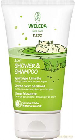 Weleda 2 in 1 Shower Cream and Shampoo Cheerful lime 150 ml