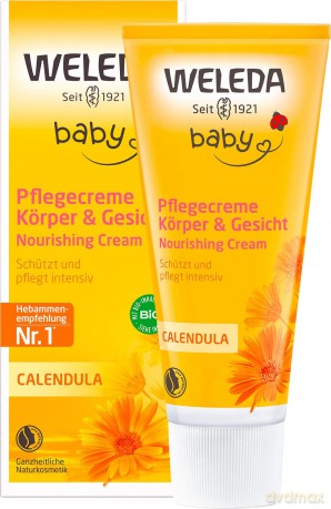 Weleda Calendula Baby Cream for the face and body 75 ml