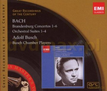 Adolf Busch: Bach: Brandenburg Concertos Nos 1-6; Orchestral Suites Nos 1-4  [3CD]