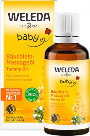 Weleda Massage oil for babies tummy 50 ml