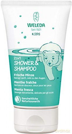 Weleda Shower Cream and Shampoo 2 in 1 Magic Mint 150 ml
