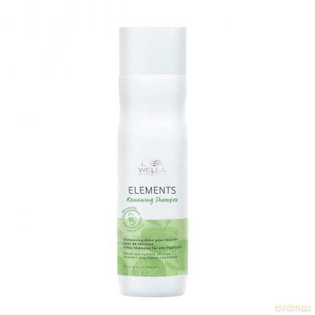 Wella Professionals Elements Gentle Renewing Shampoo (Renewing Shampoo) - Volume: 250 ml