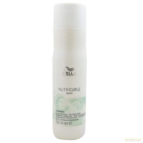 Wella Professionals Hydrating Shampoo for Wavy and Curly Hair Nutricurls (Shampoo for Wave s) - Volume: 250 ml