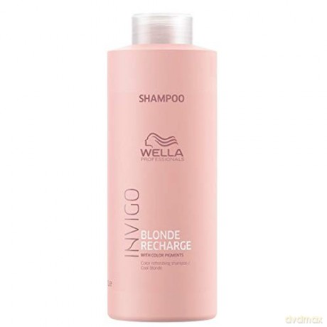 Wella Professionals Invigo Blonde Recharge (Color Refreshing Shampoo) - Volume: 1000 ml