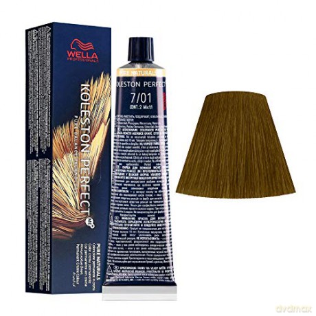 Wella Professionals Koleston Perfect ME ? Pure Natural Hair + Pure Natura l s 60 ml - Shade: 7/01