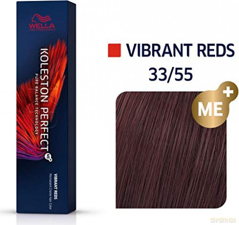 Wella Professionals Koleston Perfect ME ? Vibrant Reds Permanent Hair Color 60 ml - Shade: 33/55