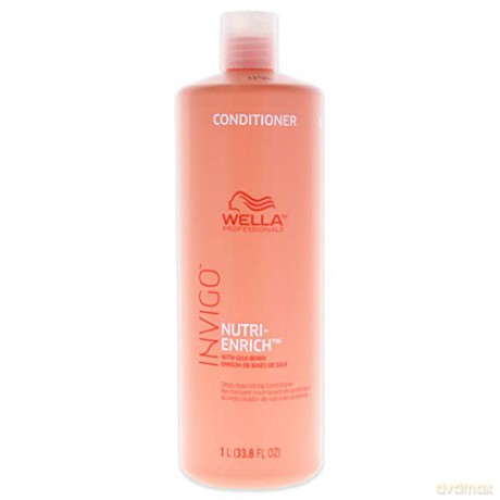 Wella Professionals Nourishing Conditioner for Dry and Damaged Hair Invigo Nutri- Enrich (Deep Nourishing Conditioner) - Volume: 1000 ml