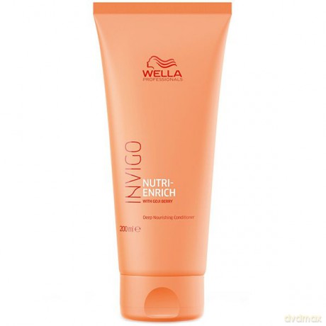Wella Professionals Nourishing Conditioner for Dry and Damaged Hair Invigo Nutri- Enrich (Deep Nourishing Conditioner) - Volume: 200 ml