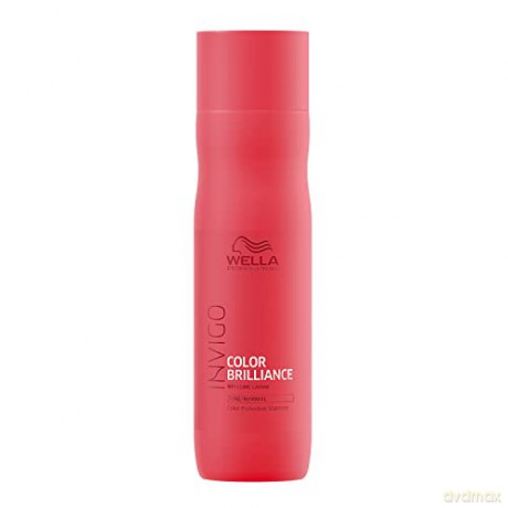 Wella Professionals Shampoo for Fine and Normal Hair Invigo Color Brilliance (Color Protection Shampoo) - Volume: 250 ml