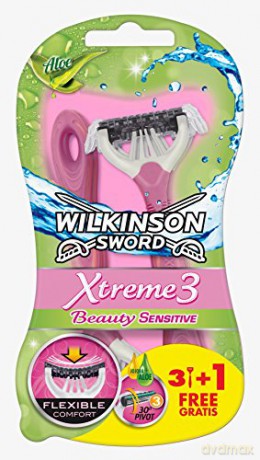 Wilkinson Sword Disposable razor for women Wilkinson Xtreme3 Sensitiv e Comfort 3 + 1 pcs