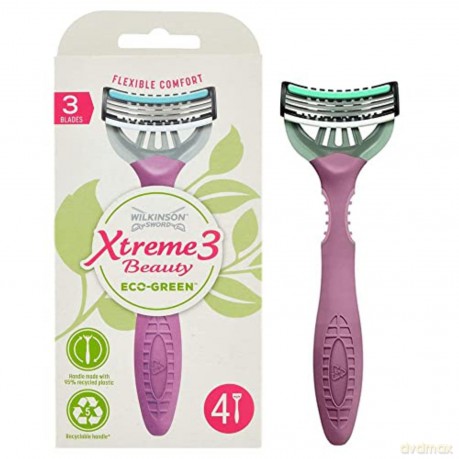 Wilkinson Sword Disposable razor for women Xtreme3 Beauty ECO Green 4 pcs