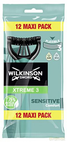 Wilkinson Sword Disposable razor Wilkinson Xtreme3 Sensitiv e Comfort 12 pcs
