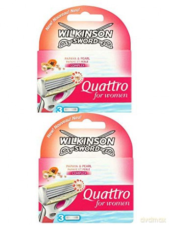 Wilkinson Sword Spare head Wilkinson Quattro for Women 3 pcs