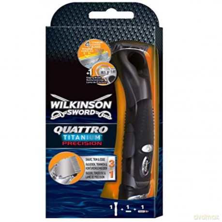 Wilkinson Sword Wilkinson Quattro Titanium Precision Carbon Men´s Shaver