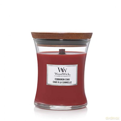 WoodWick Fragrant Candle Vase Cinnamon Chai 275 g