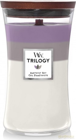 WoodWick Large scented candle Trilogy Amethyst Sky 609.5 g