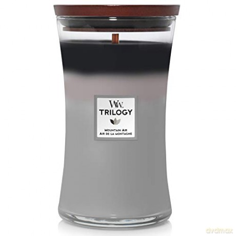 WoodWick Large scented candle Trilogy Mountain Air 609.5 g