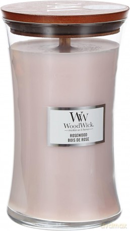 WoodWick Rosewood scented candle 609.5 g