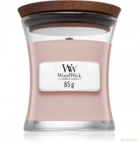 WoodWick Rosewood scented candle vase 85 g