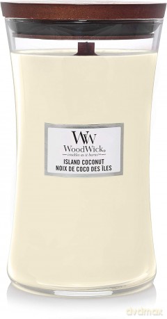 WoodWick Scent candle vase Island Coconut 609.5 g