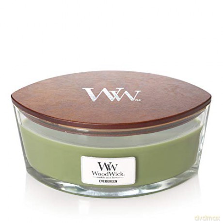 WoodWick Scented candle boat Evergreen 453 g