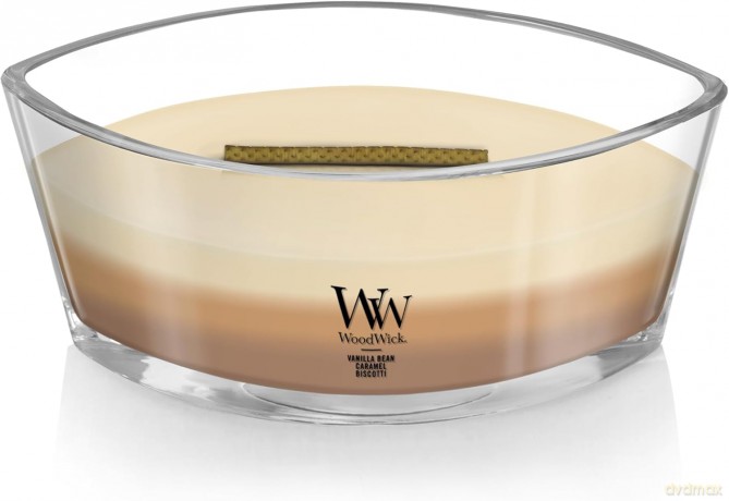 WoodWick Scented candle boat Trilogy Cafe Sweets 453 g