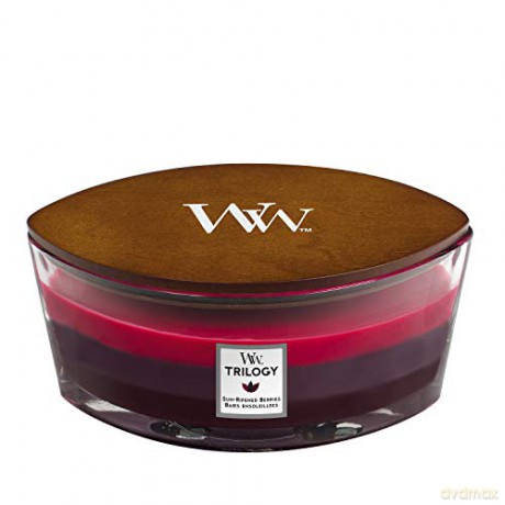 WoodWick Scented candle boat Trilogy Sun Ripened Berries 453 g