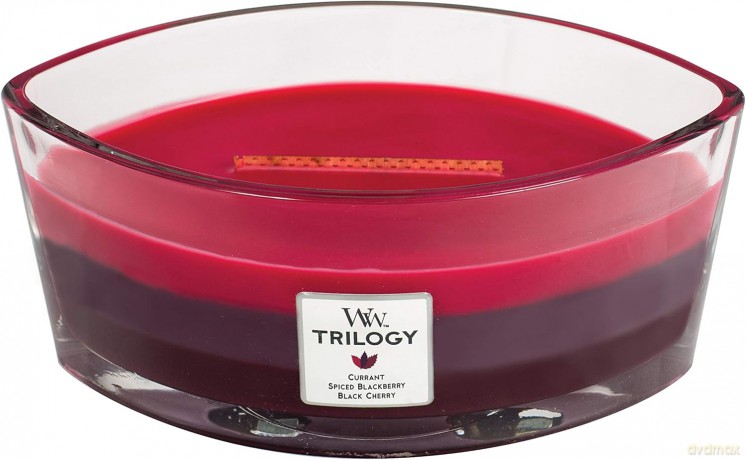 WoodWick Scented candle boat Trilogy Sun Ripened Berries 453 g