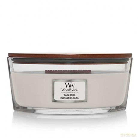 WoodWick Scented candle boat Warm Wool 453 g