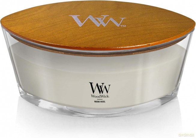 WoodWick Scented candle boat Warm Wool 453 g